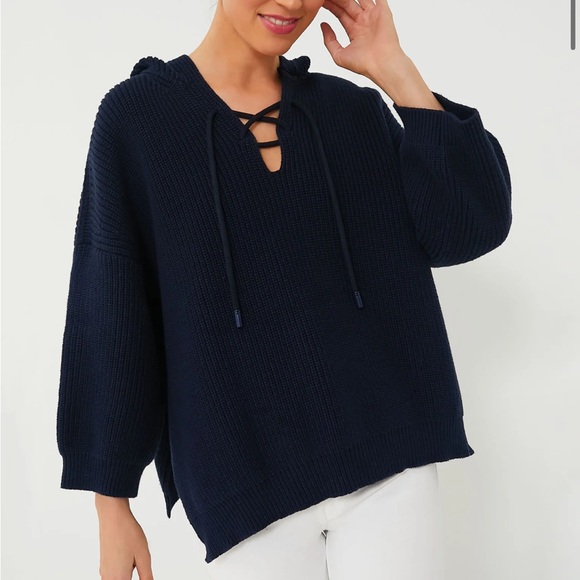 Navy Knit Declan Pullover